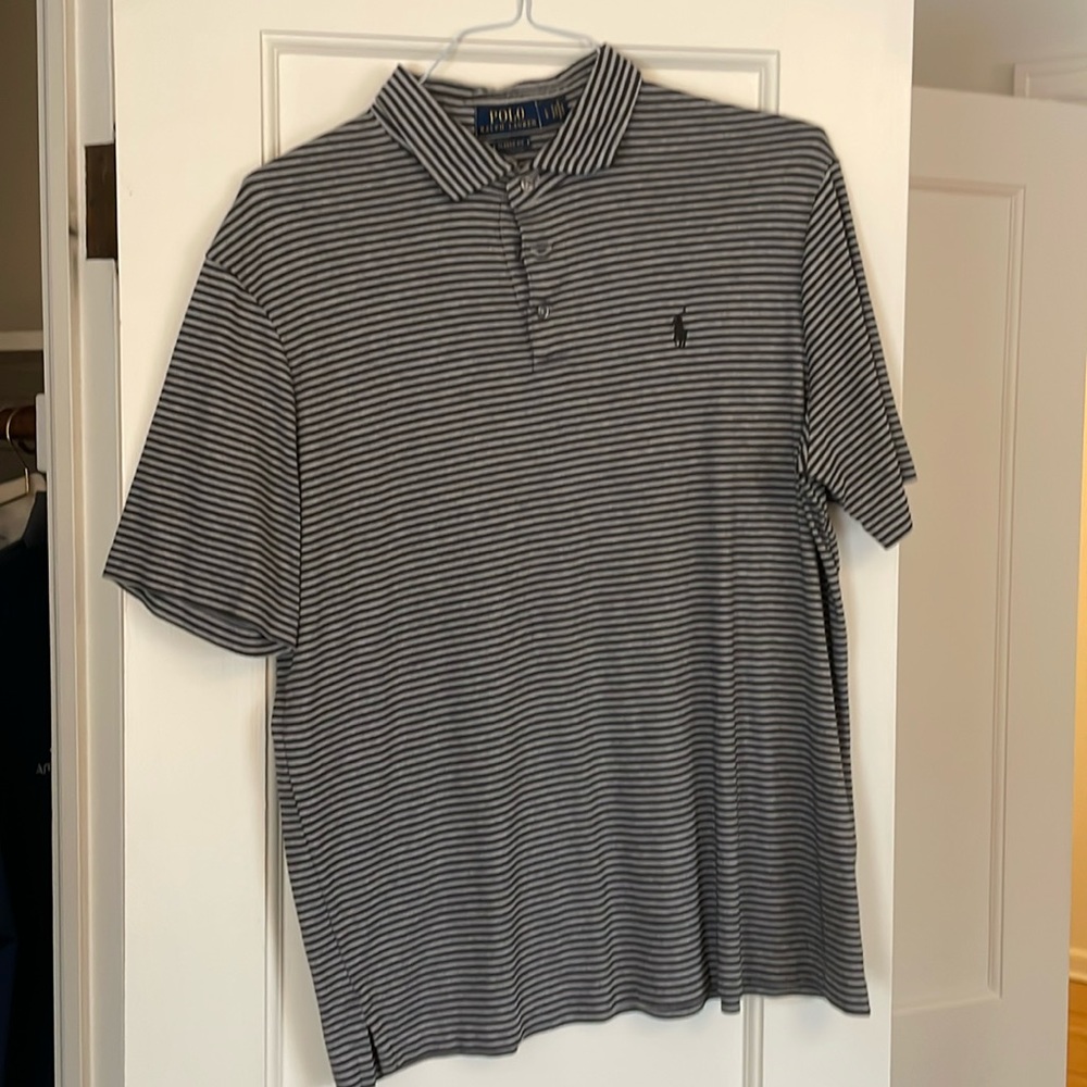 Excellent condition Striped polo shirt